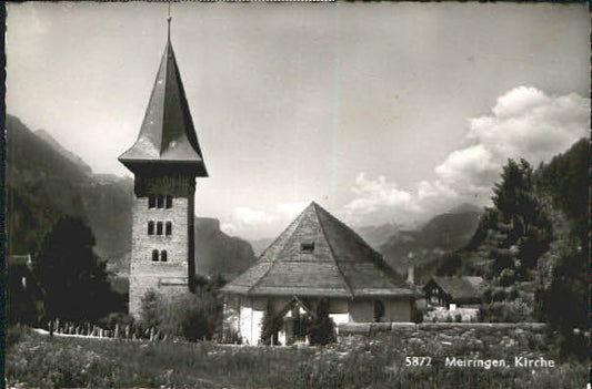 10551316 Meiringen BE Meiringen Kirche x 1949 Meiringen