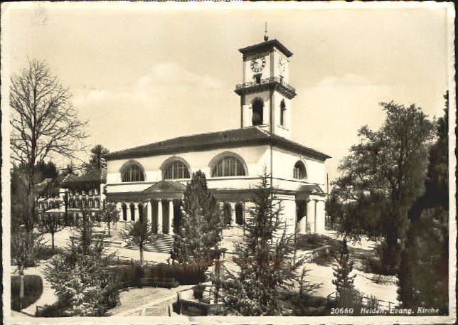 10551612 Heiden AR Heiden  Kirche Feldpost x 1940 Heiden