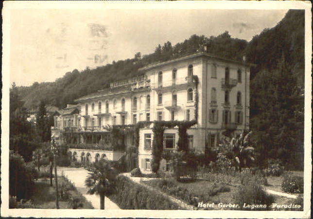 10551625 Lugano TI Lugano - Paradiso Jugendherberge x 1937 Lugano