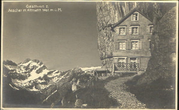 10551832 Schwende IR Gasthaus zum Aescher Schwende