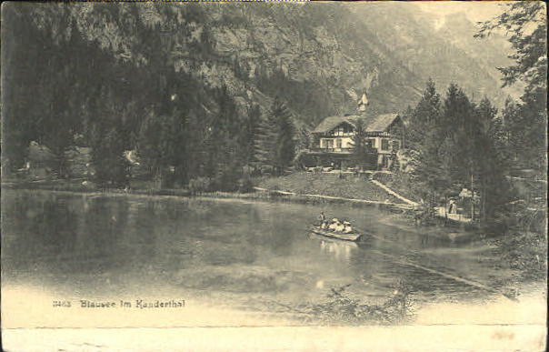 10551938 Kandergrund Kanderthal Blausee o Kandergrund