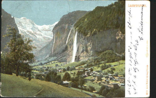 10551972 Lauterbrunnen BE Lauterbrunnen  x 1902 Lauterbrunnen