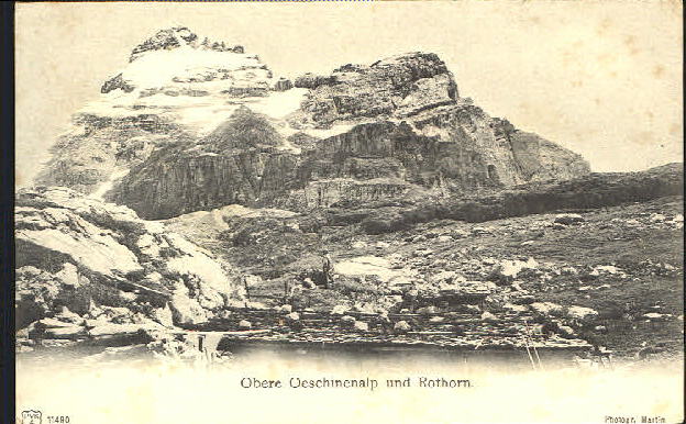 10552035 Kandersteg BE Oeschinenalp  ungelaufen ca. 1910 Kandersteg