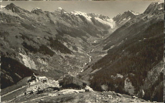 10552048 Loetschental Alpe Faldum Tschingelhorn Breithorn x 1940 Kippel