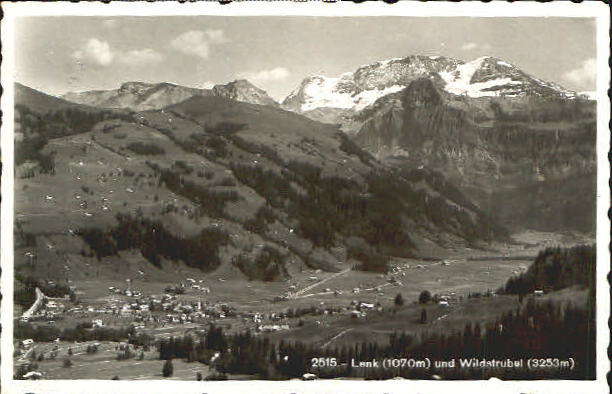 10552087 Lenk Simmental Lenk  ungelaufen ca. 1930 Lenk im Simmental