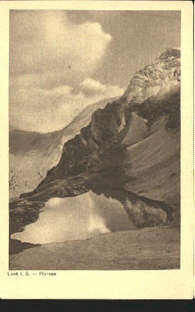 10552095 Lenk Simmental Fluhsee ungelaufen ca. 1920 Lenk im Simmental