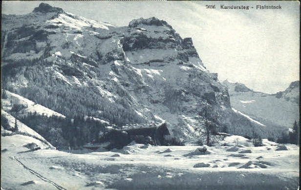 10552175 Kandersteg BE Kandersteg Fisisstock ungelaufen ca. 1910 Kandersteg