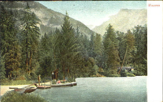 10552178 Blausee-Mitholz BE Blausee  ungelaufen ca. 1910