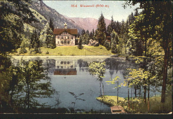 10552180 Blausee-Mitholz BE Blausee  ungelaufen ca. 1910