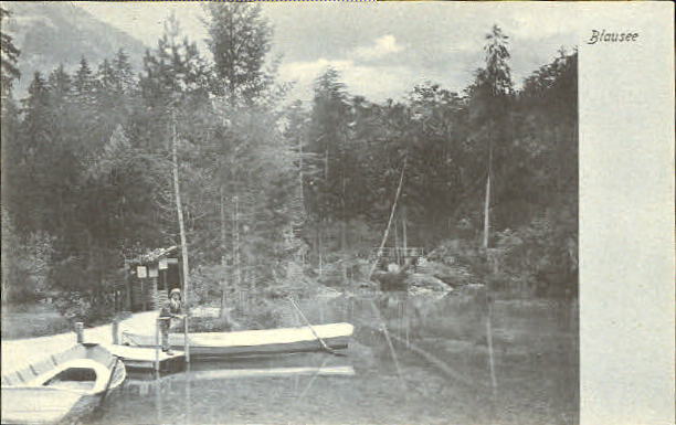 10552182 Blausee-Mitholz BE Blausee  ungelaufen ca. 1910