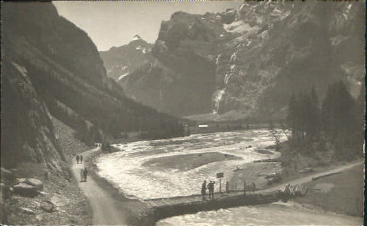 10552198 Kandersteg BE Kandersteg Gasterntal ungelaufen ca. 1920 Kandersteg