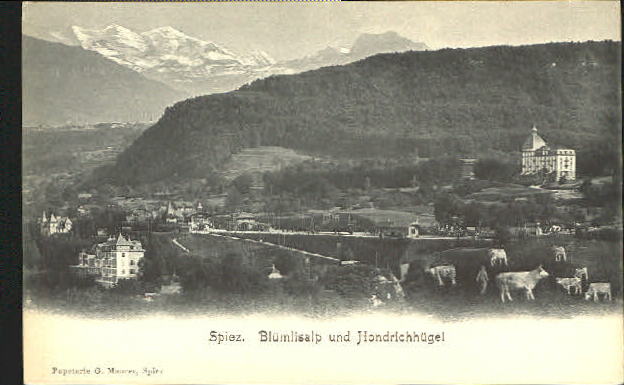 10552214 Spiez BE Spiez  ungelaufen ca. 1900 Spiez