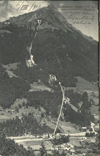 10552221 Niesen Kulm Niesenbahn  x 1913 Niesen