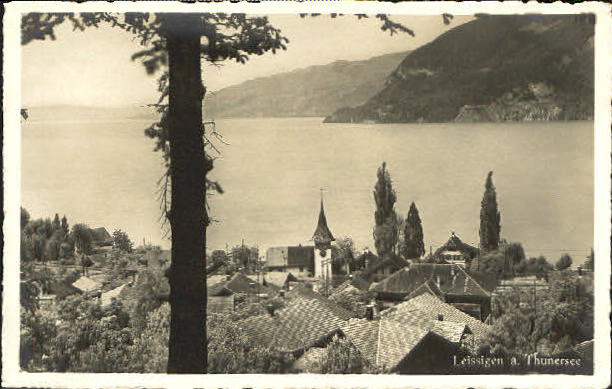 10552231 Leissigen Leissigen Thunersee ungelaufen ca. 1930 Leissigen