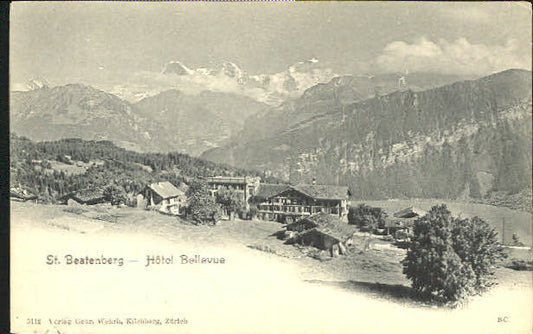 10552265 Beatenberg Hotel ungelaufen ca. 1900 Beatenberg