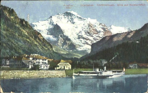 10552389 Interlaken BE Interlaken Dampfer x 1911 Interlaken