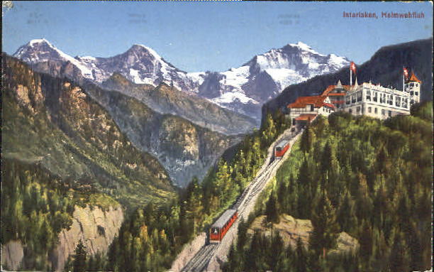 10552400 Interlaken BE Interlaken Heimwehfluh ungelaufen ca. 1910 Interlaken