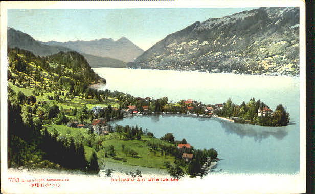 10552414 Iseltwald Iseltwald Brienzersee ungelaufen ca. 1900 Iseltwald