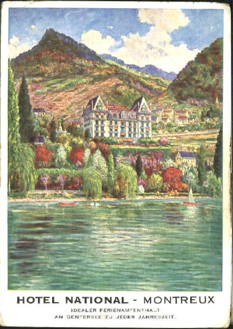 10552587 Montreux VD Montreux Hôtel inutilisé environ 1930 Montreux