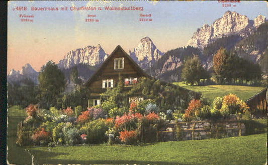 10552779 Churfirsten Churfirsten Bauernhaus o 1917 Churfirsten