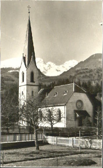 10552812 Buchs SG Buchs Kirche ungelaufen ca. 1930 Buchs SG