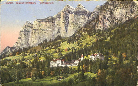 10552873 Walenstadtberg Sanatorium ungelaufen ca. 1910 Walenstadtberg