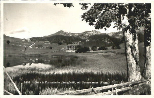 10552884 Unterwasser Unterwasser Ferienheim Seegueetli Toggenburg x 1944