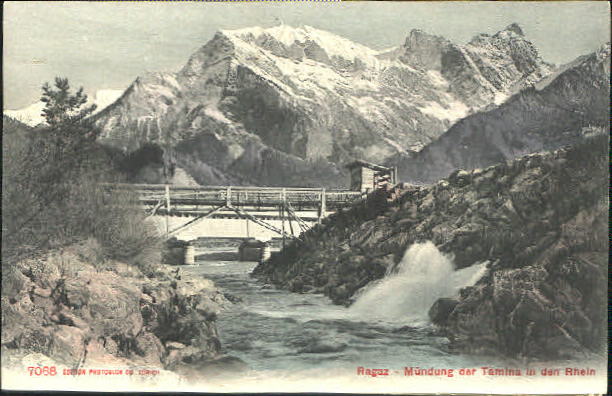 10552886 Bad Ragaz Ragaz Tamina ungelaufen ca. 1910 Bad Ragaz