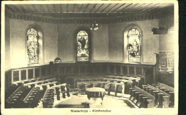 10553024 Niederbipp Niederbipp Kirche ungelaufen ca. 1920 Niederbipp