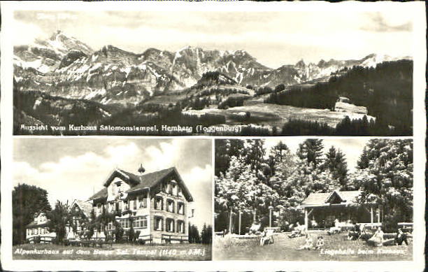 10553217 Hemberg SG Hemberg Kurhaus Toggenburg x 1940 Hemberg