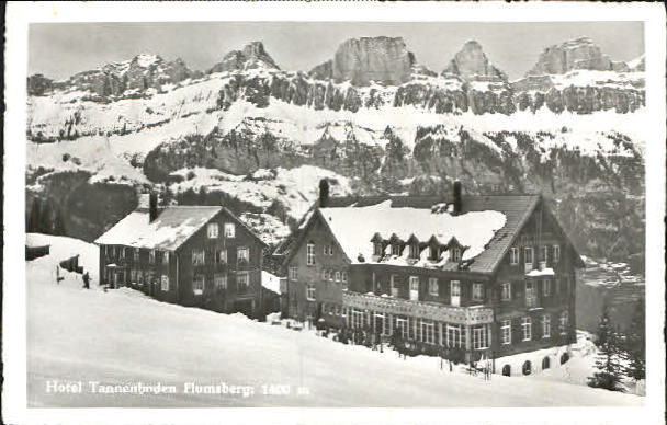 10553554 Flumserberg Flums Hôtel Tannenboden x 1938 Flums