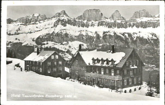 10553554 Flumserberg Flums Hotel Tannenboden x 1938 Flums