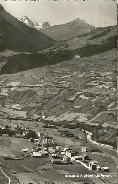 10553559 Conters Praettigau Fliegeraufnahme x 1942 Conters im Praettigau