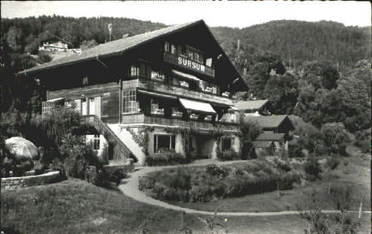 10553564 Oberhofen Thunersee Oberhofen See Heim x 1933 Oberhofen am Thunersee