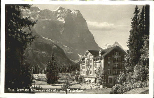 10553583 Berner Oberland Berner Oberland Hotel Kurhaus x 1934 Bachalpsee