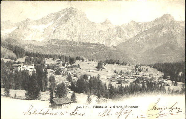 10553620 Les Diablerets Muveran  x 1903 Les Diablerets