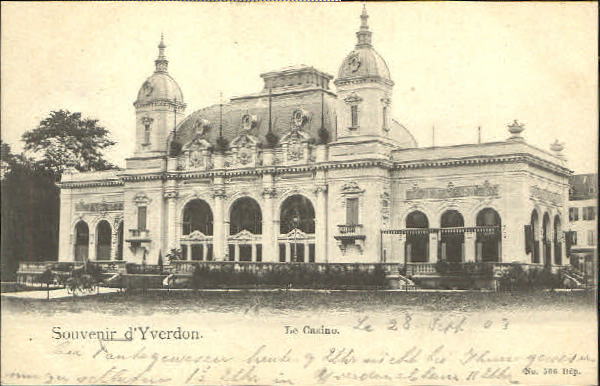 10553622 Yverdon VD Casino d'Yverdon x 1903