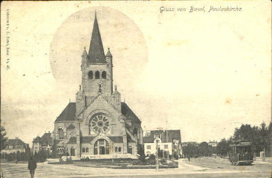 10553629 Bâle BS Église de Bâle x 1906 Bâle BS