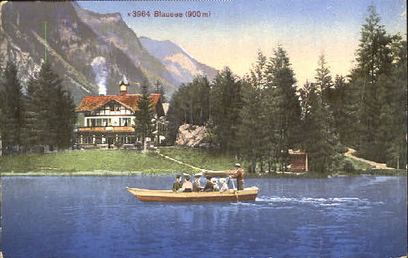 10553663 Blausee-Mitholz BE Blausee  x 1916