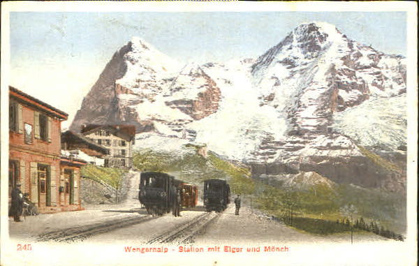 10553706 Wengernalp Eiger Moench x 1906 Wengernalp