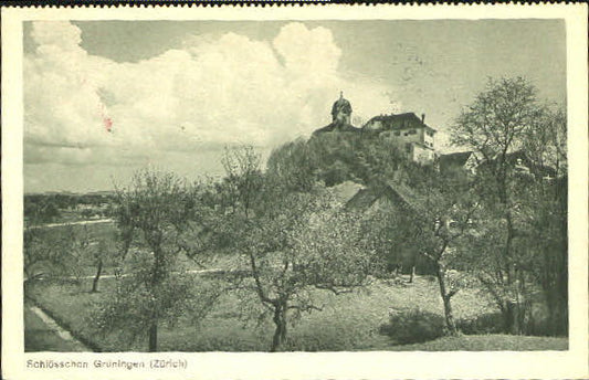 10553837 Grueningen ZH Grueningen Schloss x 1935 Grueningen