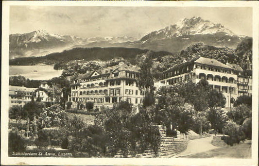 10553888 Luzern LU St Anna  Sanatorium x 1934 Luzern