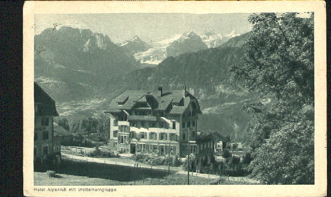 10553924 Hasliberg Hohfluh Hotel Alpenruh Kurhaus Hohfluh Wetterhorngruppe x 192