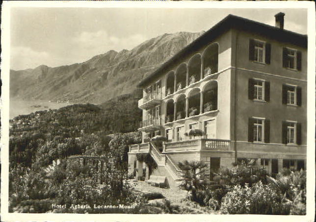 10554310 Monti Locarno TI Locarno-Monti Hotel x 1935 Locarno