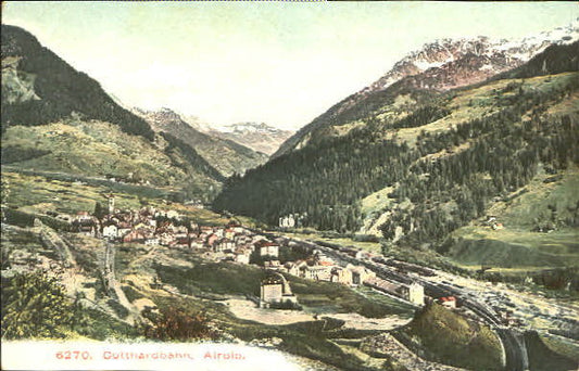 10554534 Airolo Airolo Gotthardbahn ungelaufen ca. 1910 Airolo