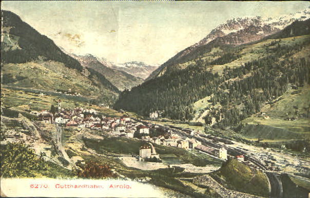 10554545 Airolo Airolo Gotthardbahn inutilisé environ 1910 Airolo