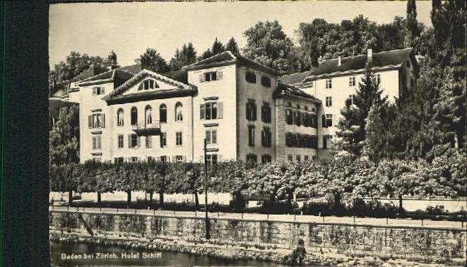 10554686 Baden AG Baden près de Zurich Hôtel x 1938 Baden