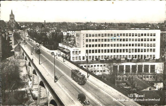 10554724 Basel BS Piscine du Viaduc de Bâle x 1944 Basel BS