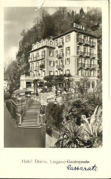 10554807 Lugano TI Lugano-Cassarate Hotel x 1935 Lugano