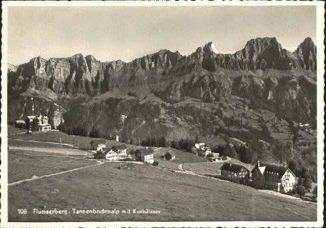 10554887 Flums SG Flumserberg Tannenbodenalp x 1949 Flums